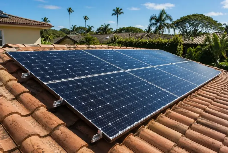 Installation de panneaux solaires à Pexiora